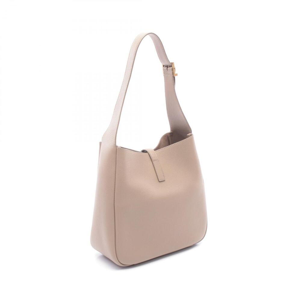 Saint Laurent Paris Le Shoulder Bag Leather Beige